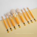 Nouveau pinceau de maquillage 8pcs Set Outils de maquillage beauté